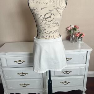 White shein skirt kinda